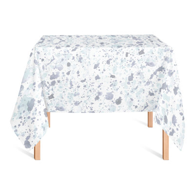 Ink Splatter Blue 2 Tablecloth