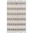 Anfaniola Geometric Machine Woven Area Rug in Beige/Gray/Black-851622340