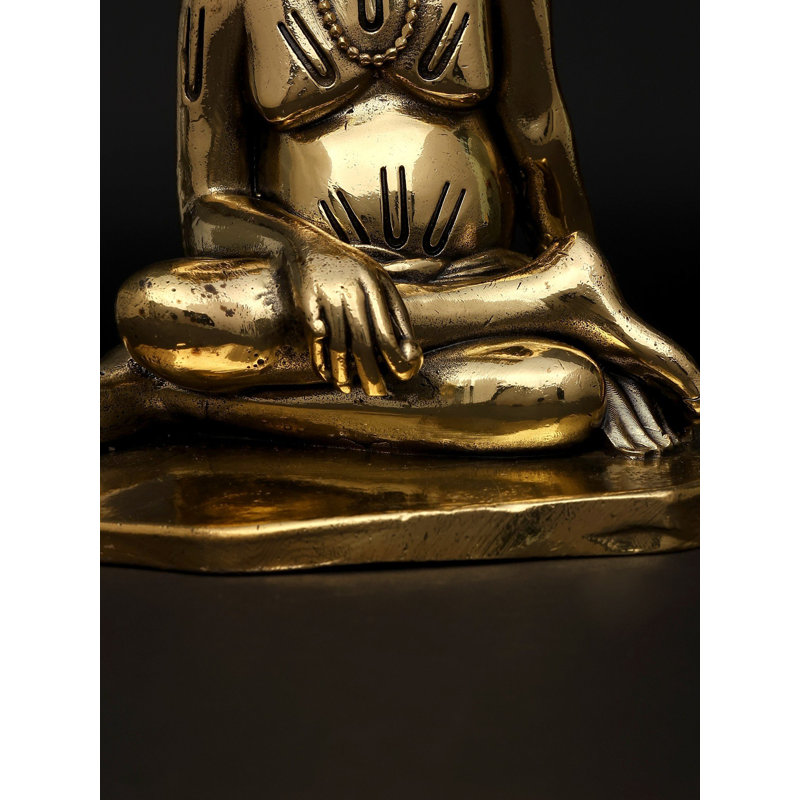Small Shri Swami Samarth Maharaj Brass Statue