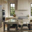 Table de cuisson à induction à 7 éléments avec ligne de cuisson en acier inoxydable ZLINE 48 po ZLINE-138568020