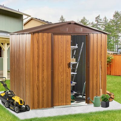 5 ft. W x 6 ft. D PVC Storage Shed