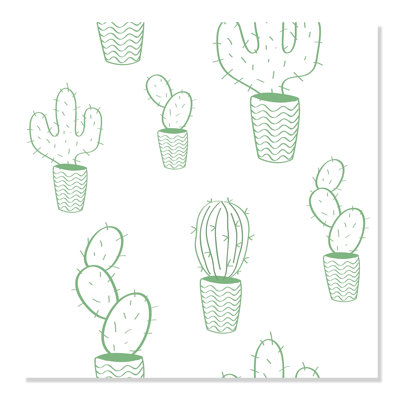 Potted Cactus Peel & Stick Tile