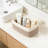Woven Cotton Storage Baskets Set Of 3, Handmade Organizer Bins For Closet, Shelf, Desk, And Nursery, Decorative Rectangular Baskets For Home Organization-885824958
