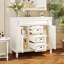 Meuble-lavabo 36 po avec lavabo supérieur avec 2 portes et 2 tiroirs-2065861730