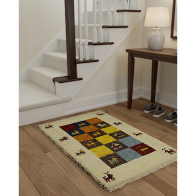 Tapis oriental Indo-Gabbeh