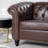 Byrom 32'' Faux Leather Sofa-388968865-386391089
