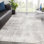 Knighten Wool and Viscose Abstract Indoor Rug