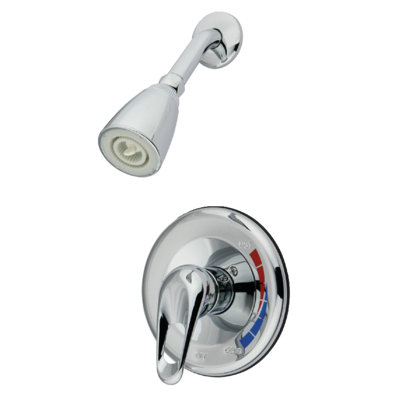 Robinet de douche à volume avec soupape et garniture grossières