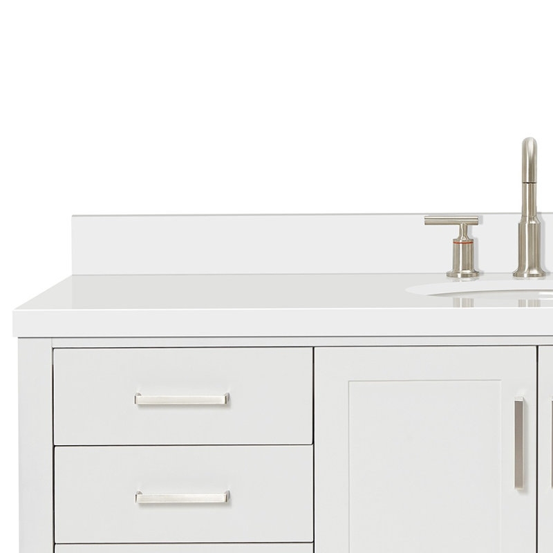 Magnolia Bath Vanity Oval Basin S061SWQ, White