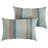  Ensemble 2 pièces de housse de coussin rectangulaire et insert-52610309