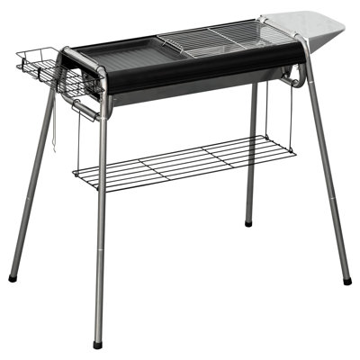 Ebern Designs 107cm W Portable Charcoal Grill