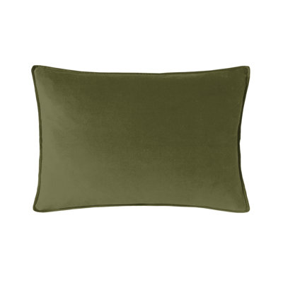Alla Rectangular Velvet Pillow Cover & Insert