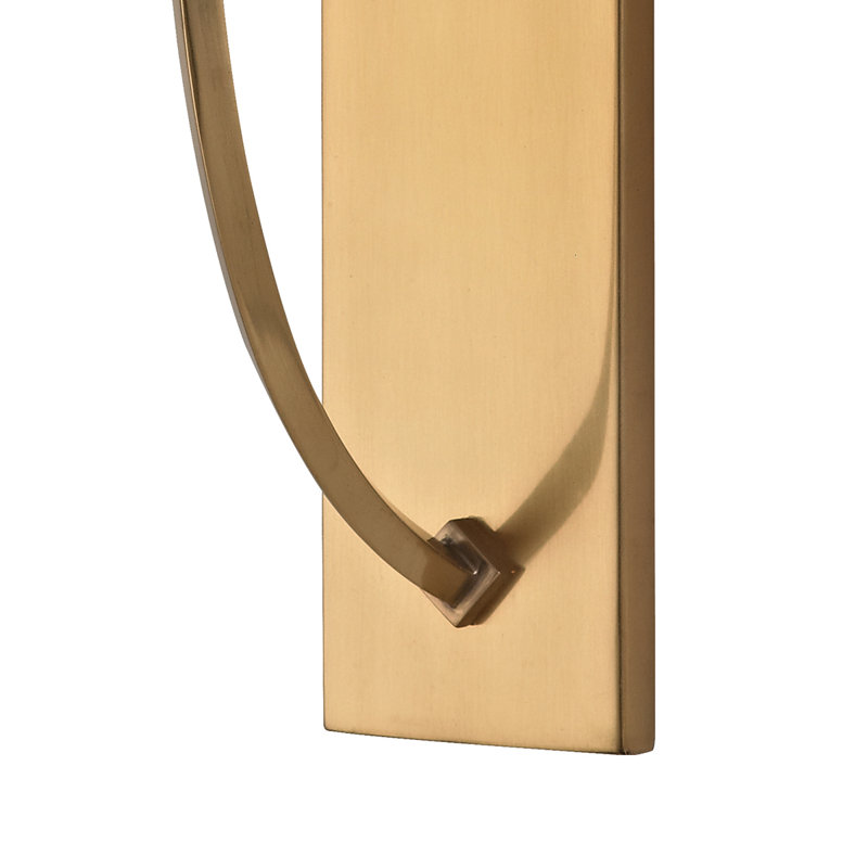 Colton 1 - Light Armed Sconce, Aged Brass