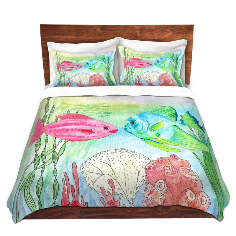 Modern & Contemporary Duvet Cover, Twin Duvet Cover + 2 Standard Shams