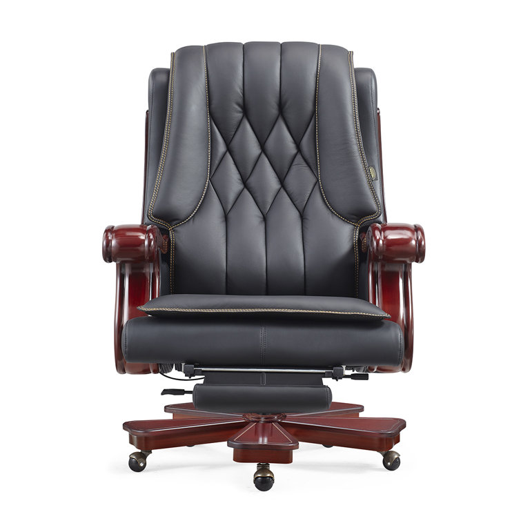PENNEXECUTIVECHAIRS Genuine Leather Executive Chair