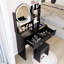Table de meuble-lavabo à miroir 17 po
