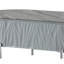 Table basse grise et brillante grise