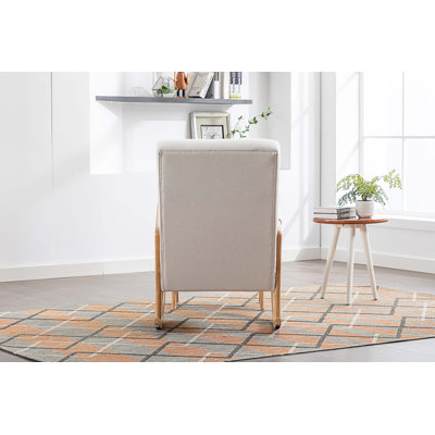 Chaise berçante Solid + PlyWood