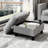  76.5" Upholstered Sofa Couch-817280122