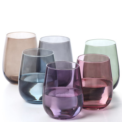 Verre, vin sans pied 16 oz