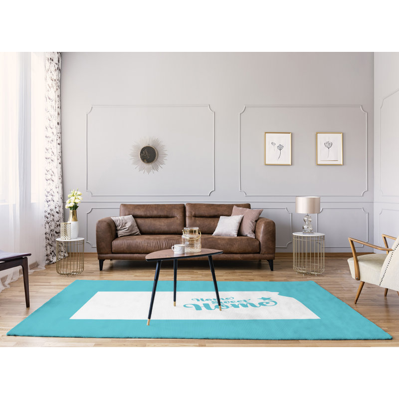Tapis en poly-chenille topeka à la maison, Rectangle 5 pi x 7 pi