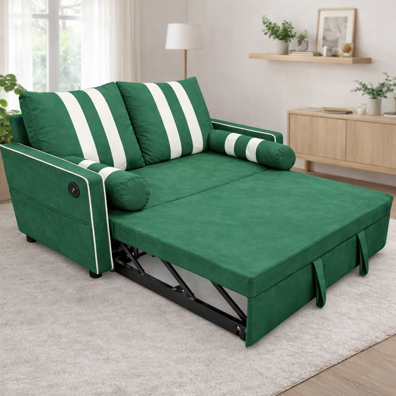 Sectionals, Fabric - Green
