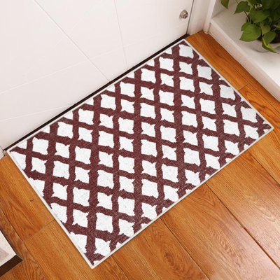Bani Non-Slip Geometric Indoor Doormat