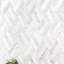 Auralie Rhombus 11 in. x 12 in. Polished Marble Mosaic Floor and Wall Tile