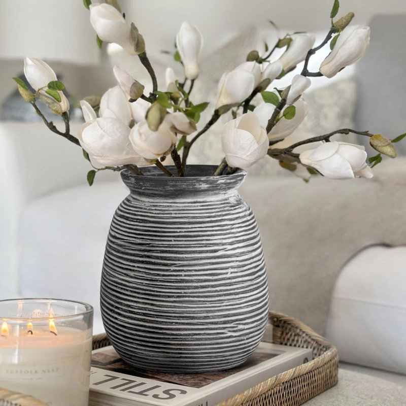 Vase en terre cuite rustique en terre cuite Farmhouse