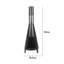 Convex Steel Wood Pellets Smokeless Chimnea