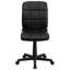 Mid-Back Quilted Vinyl Swivel Task Office Chair-777223923-777223913