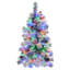Arbre de Noël artificiel régulier (double) avec blanc Aiguilles vertes-1317263253