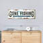 «Gone Fishing», impression sur toile-438635270