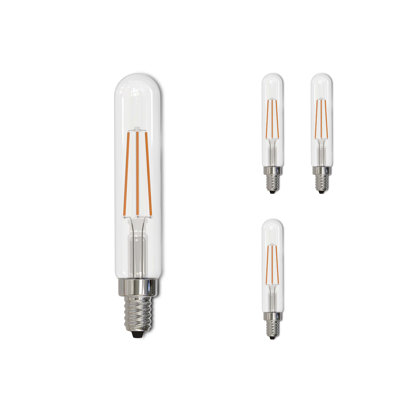 60 Watt Equivalent T8 E12/Candelabra Dimmable 3000K LED Bulb