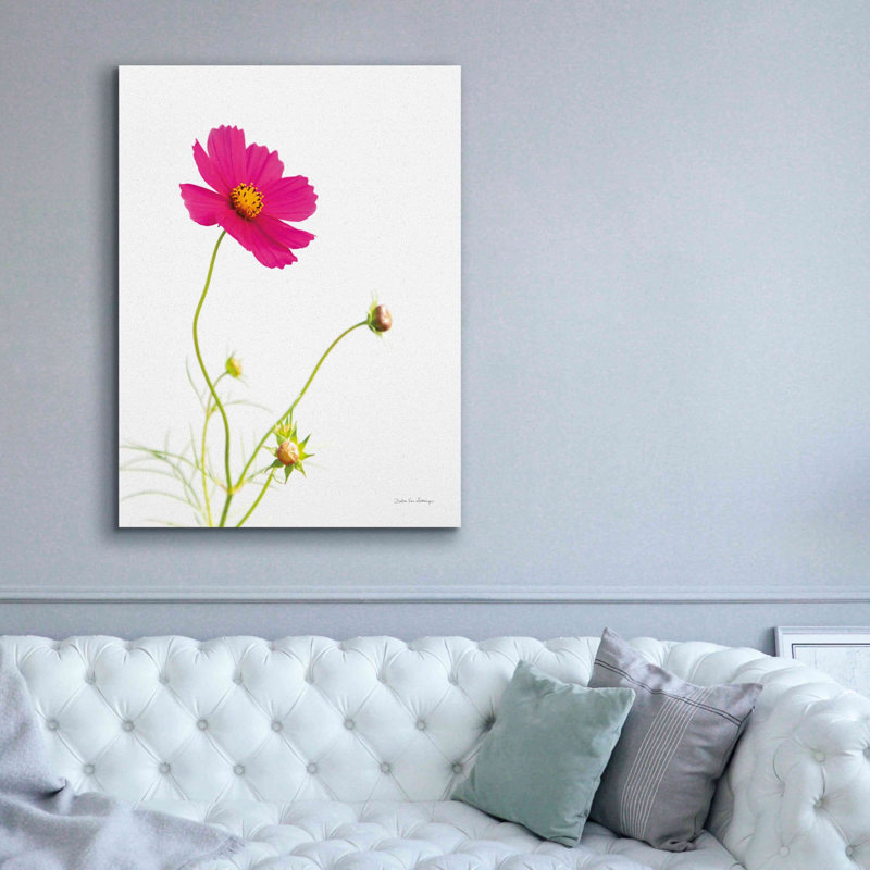 «Magenta Cosmos I» par Debra Van Swearingen, art mural sur toile, H 54 po x l 40 po x P 1,5 po