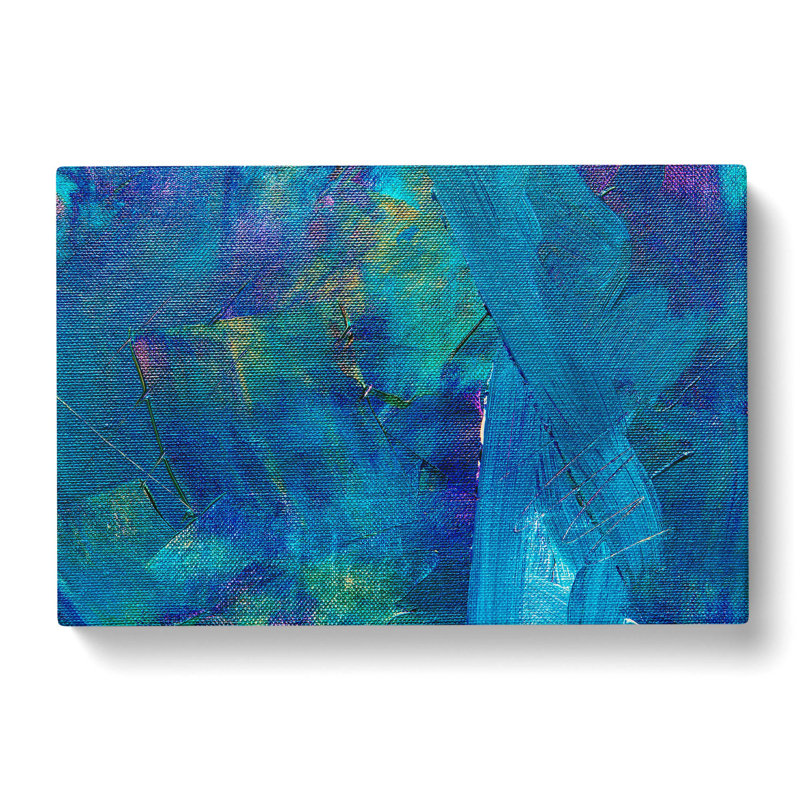 Abstract Art Painting Vol.232 by S.Johnson - Wrapped Canvas Painting, 40cm H x 60cm W x 3cm D