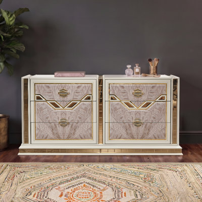 Commode 6 tiroirs Sharada