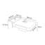Ensemble de tables basses modernes en pierre micro-cristalline