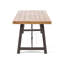 Table de salle à manger d'extérieur en bois d'acacia