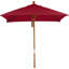 Parasol de marché carré 6 pi Yaritza-1278255298