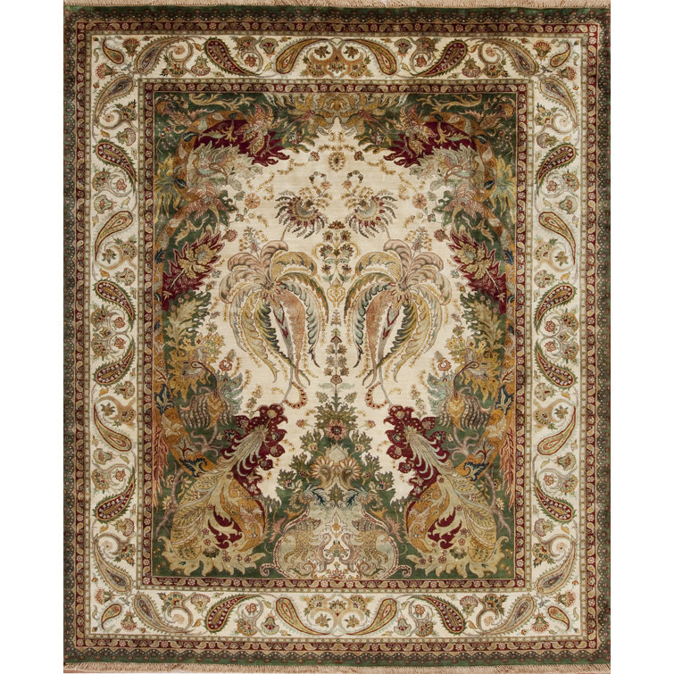 Golden Age Hand Knotted Wool Area Rug