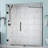Belmore 67 x 72 Hinged Frameless Shower Door-30104155-38032943