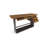 Iron Frame Standing Desk with Drawers