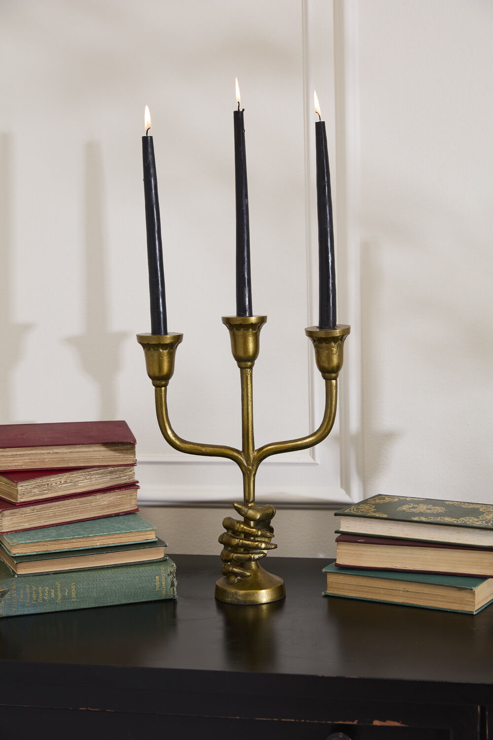 Skeleton Candelabra 10.5"x 4"x 14.25"
