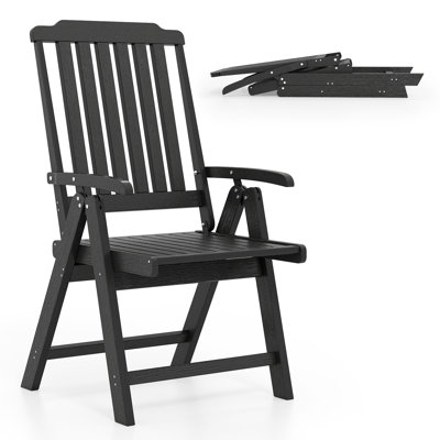 Foldable Outdoor Patio Dining Armchair