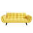 2 Yellow , 57 Inch Width, Blend, Sponge Filled, Adjustable , Magnificent Bed, Easy To Transform, Distributed Stitching, 62.6 In Package Depth-1836678596