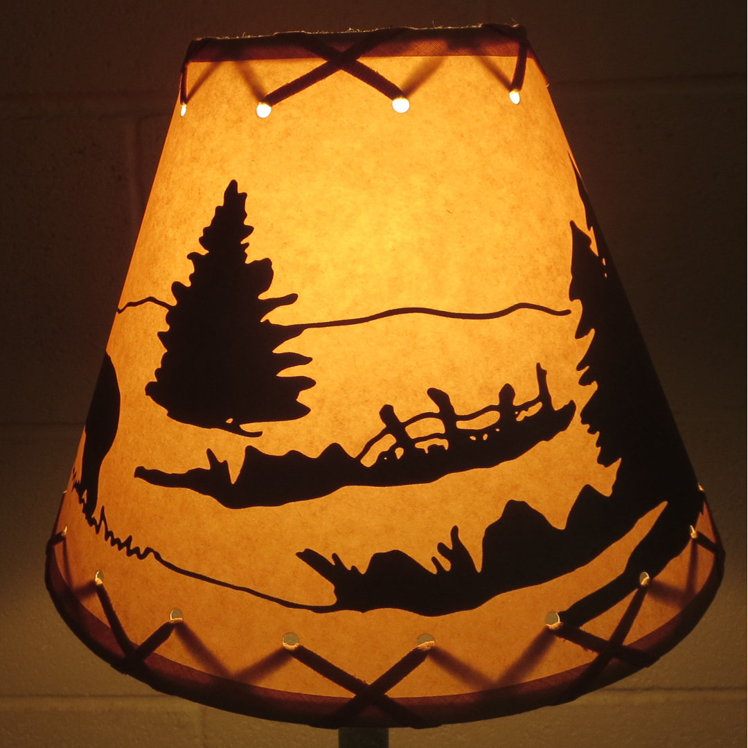 8.25'' H Paper Empire Lamp Shade Millwood Pines