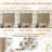 Vanity Desk With Mirror, Power Outlet And 10 Lights, Makeup Table With 7 Drawers, 3 Color Modes Available For Bedroom, White