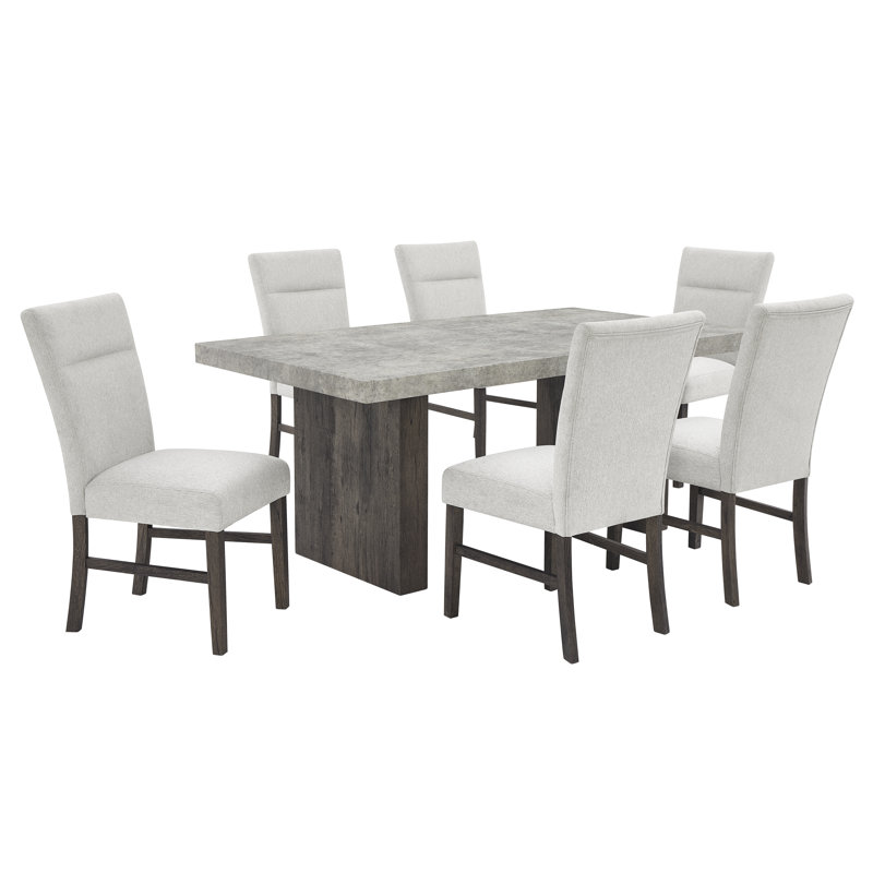 D4201 7 Pc Dining Set