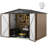 7.2Ft x 5 FT Galvanized Steel Storage Shed-105500999
